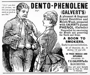 Advertentie voor Calvert